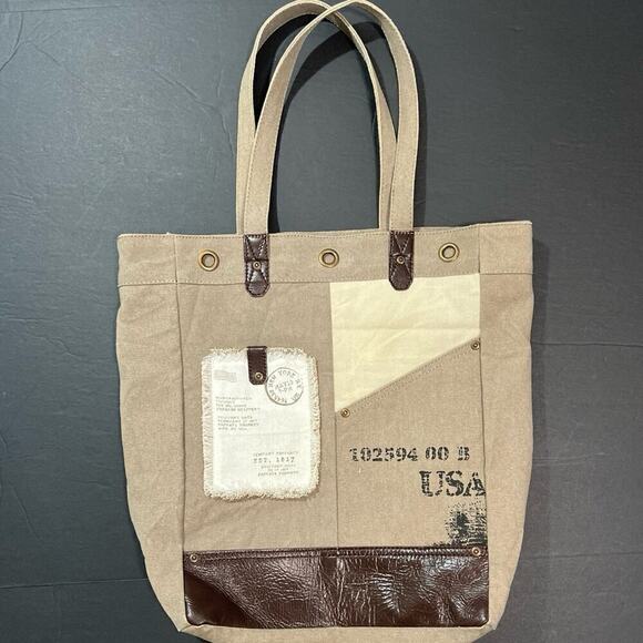 Mona B Canvas Tahoe Tote‎ - Picture 1 of 6